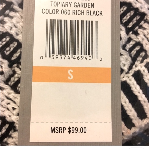 NWT CHAUS New York Topiary Garden Fringe Knit Sweater Size S - Picture 8 of 9